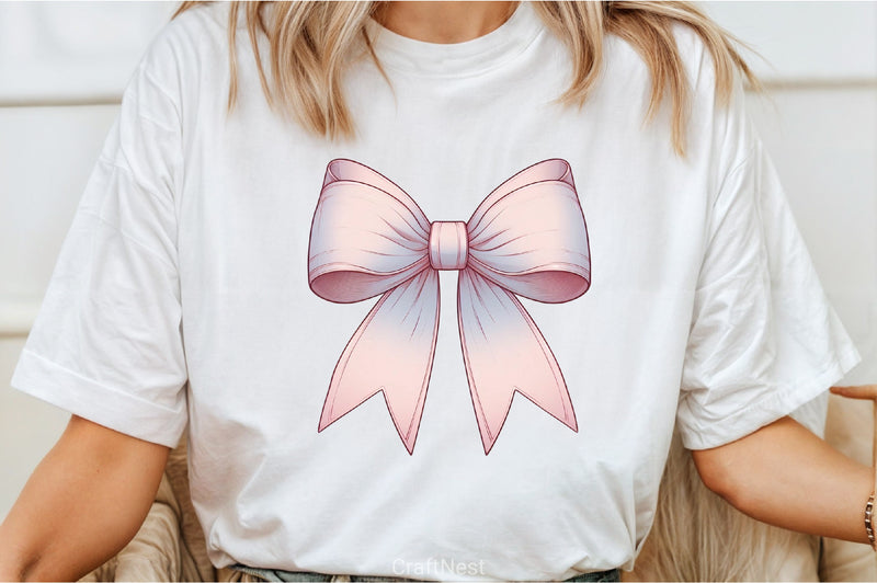 Coquette Bow Clipart Bundle 9 - CraftNest - Digital Crafting and Art