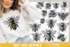 Bee SVG Clipart Bundle