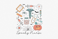 Spooky Nurse Clipart Bundle 2 - CraftNest - Digital Crafting and Art