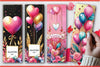 Valentine's Day Balloons Bookmarks 2
