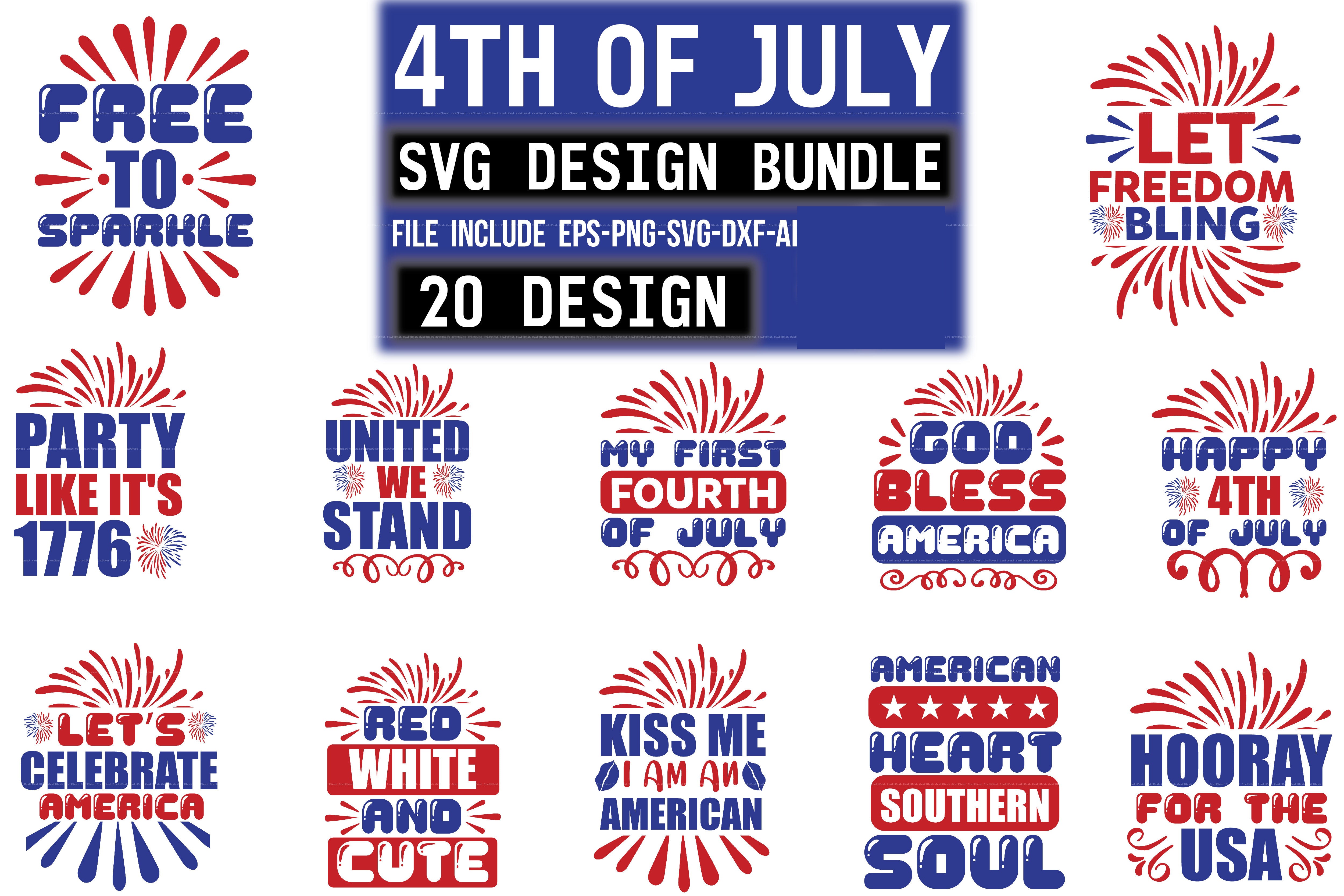 4th of July SVG Bundle 6