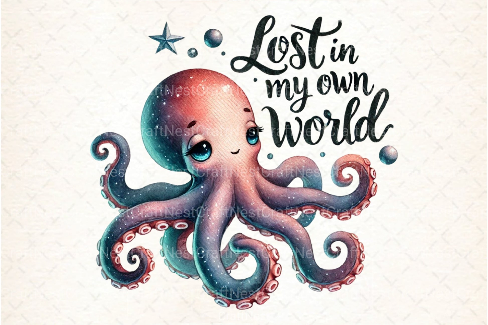 Lost In My Own World Clipart Bundle - CraftNest - Digital Crafting and Art