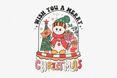 Wish You A Merry Christmas Clipart Bundle - CraftNest - Digital Crafting and Art