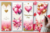 Valentine's Day Balloons Bookmarks 4