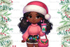 Christmas Girl Fashion Clipart Bundle 4