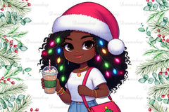 Christmas Girl Design Clipart Bundle 14 - CraftNest - Digital Crafting and Art