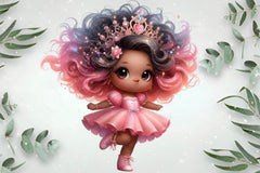 Cute Princess Design Clipart Bundle - CraftNest - Digital Crafting and Art