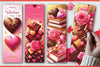 Valentine's Day Chocolates Bookmarks Journal
