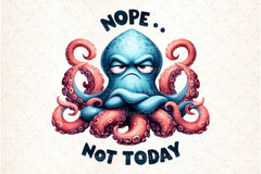 Nope Not Today Clipart Bundle 4 - CraftNest - Digital Crafting and Art