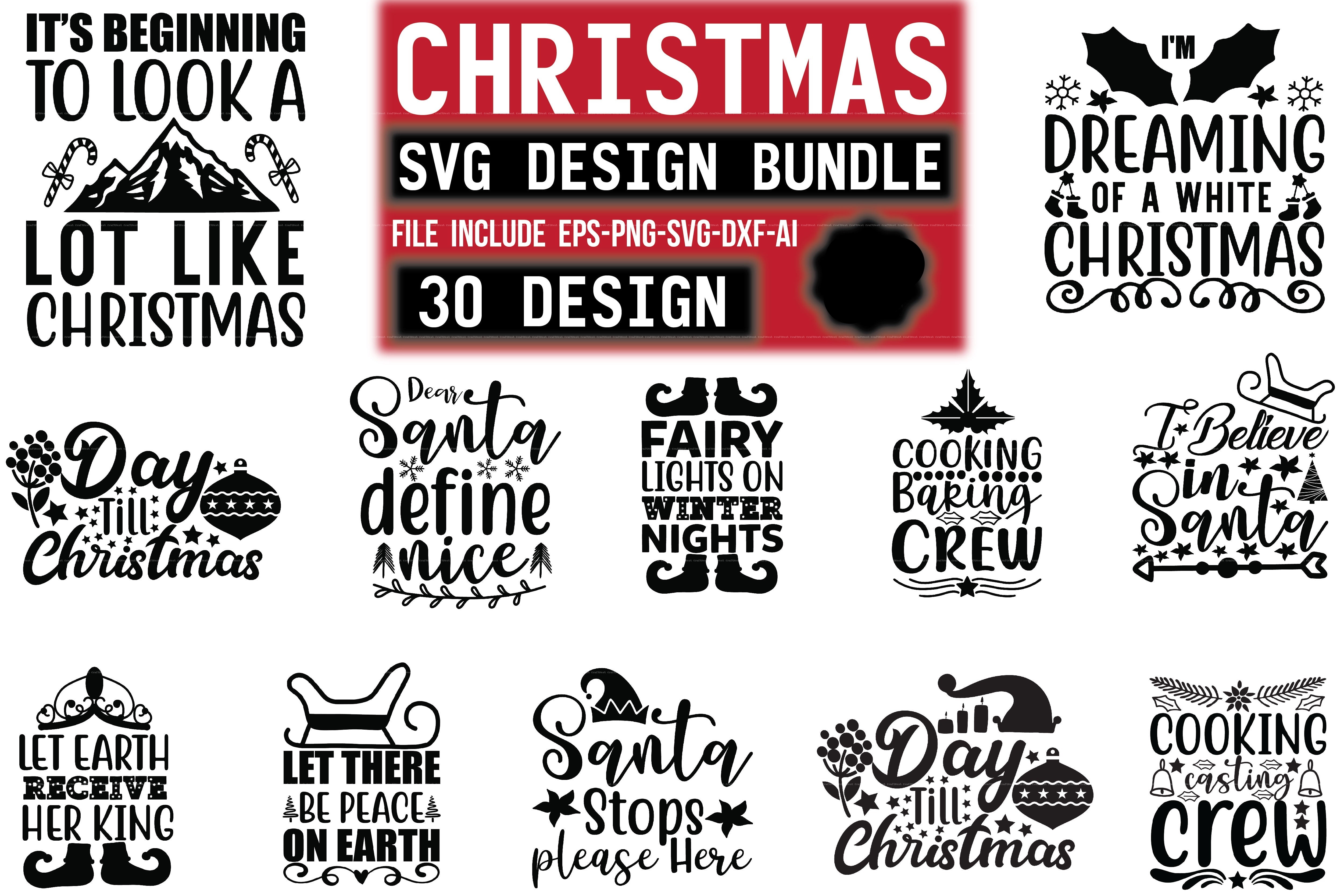 Christmas SVG Bundle 25