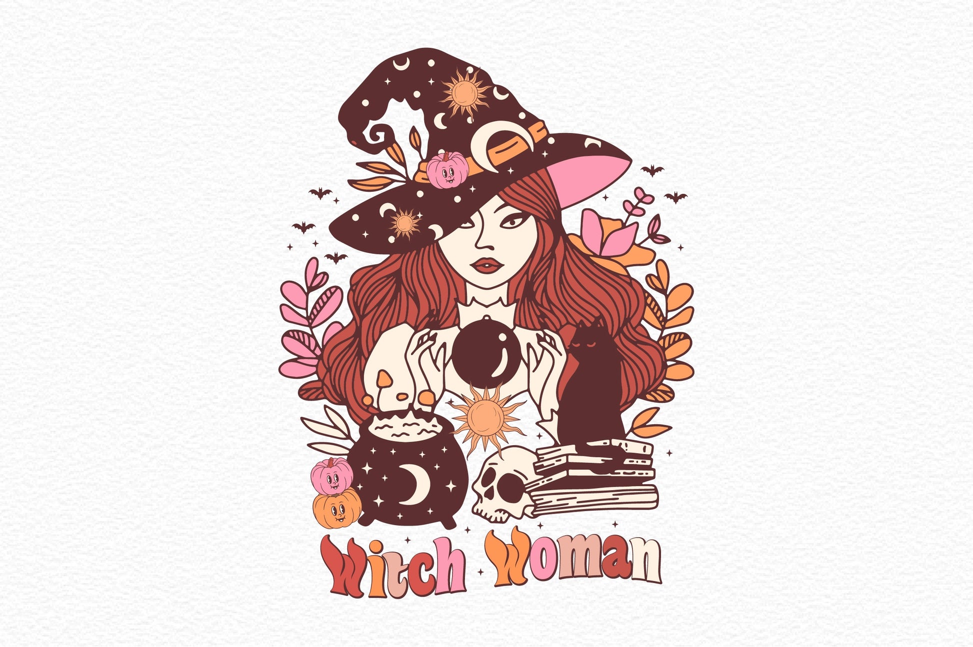 Witch Woman Clipart Bundle - CraftNest - Digital Crafting and Art