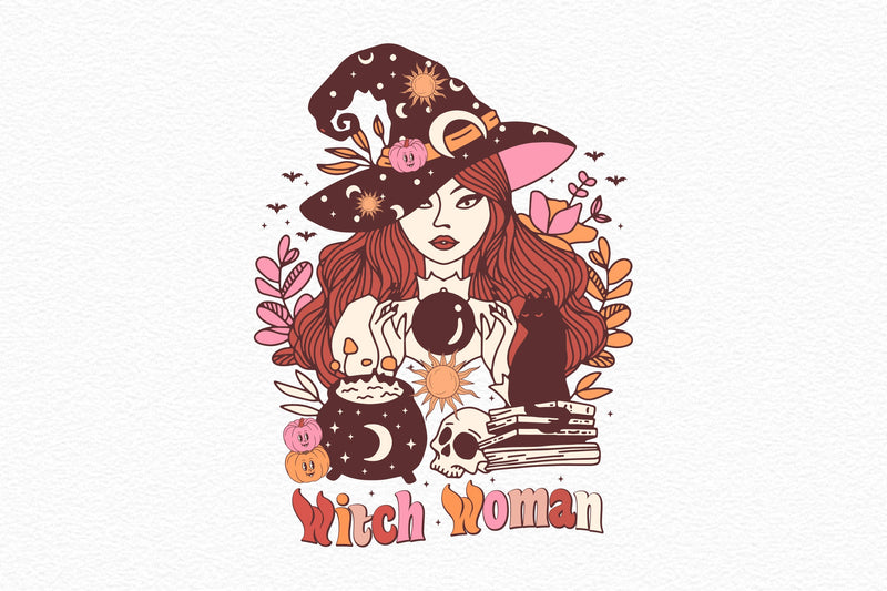 Witch Woman Clipart Bundle - CraftNest - Digital Crafting and Art