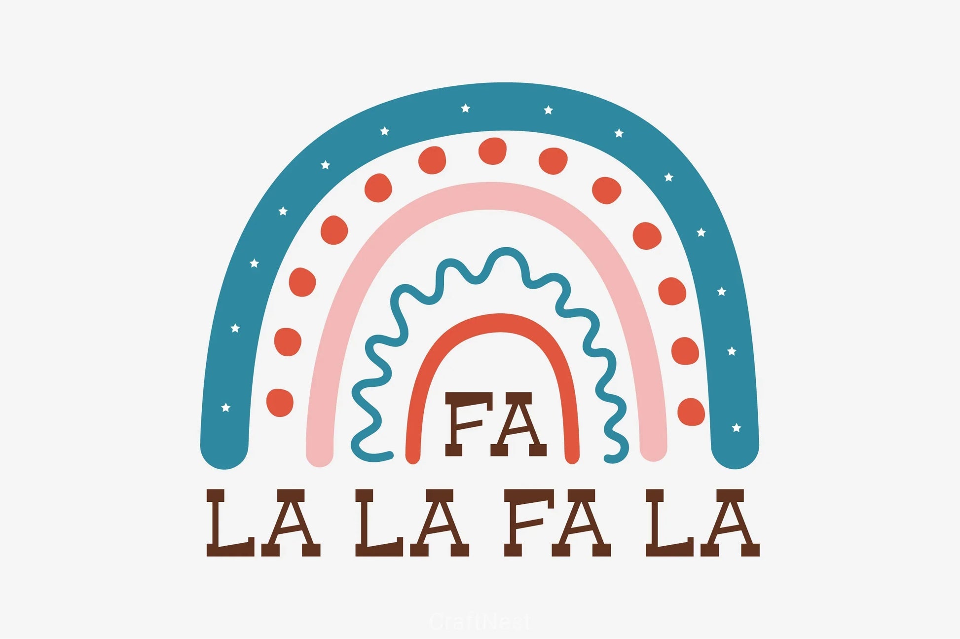 Fa La La La Clipart Bundle - CraftNest - Digital Crafting and Art