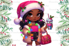 Christmas Girl Fashion Clipart Bundle - CraftNest - Digital Crafting and Art