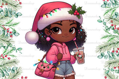 Christmas Girl Fashion Clipart Bundle 8 - CraftNest - Digital Crafting and Art