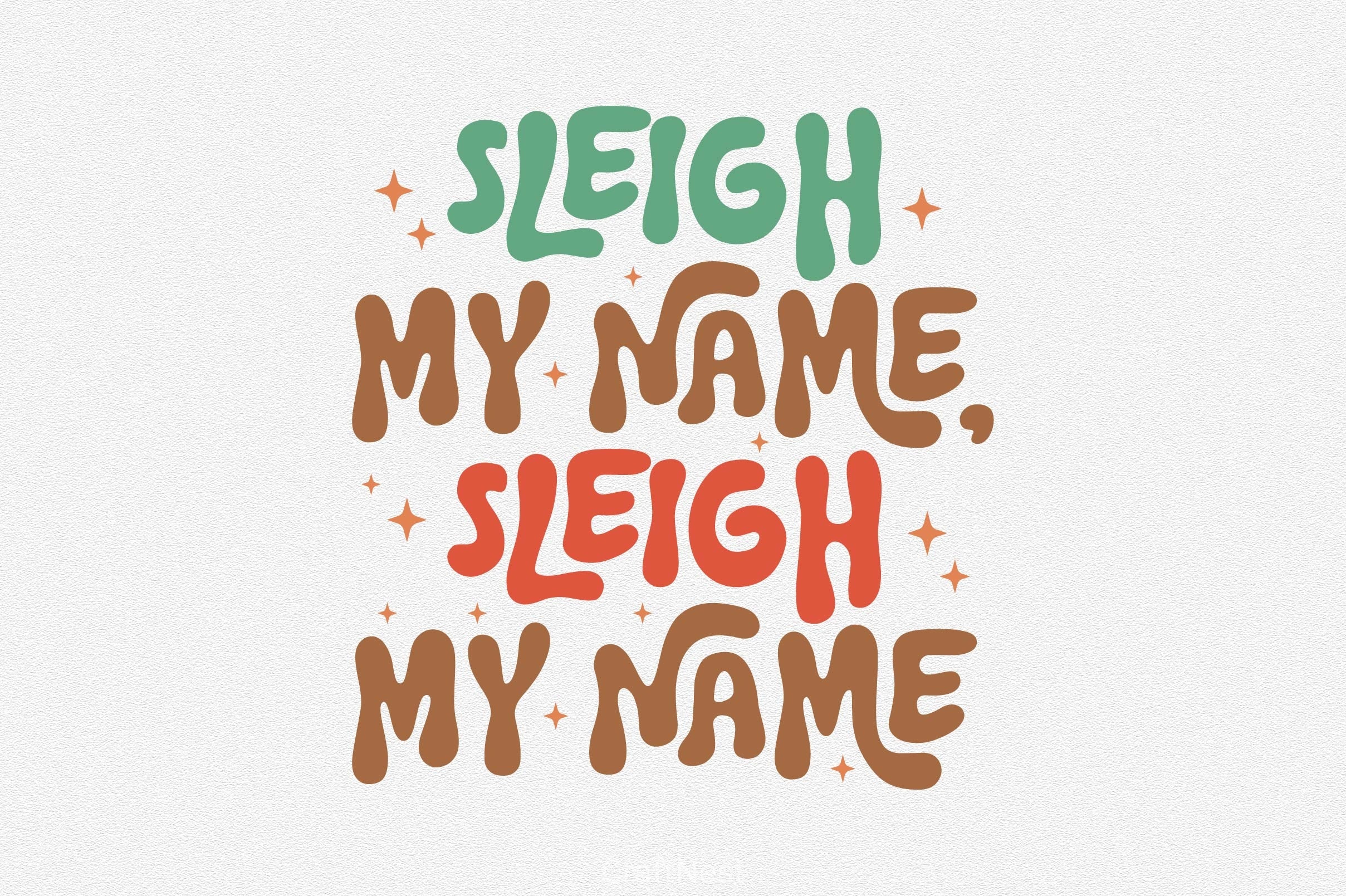 Sleigh My Name Clipart Bundle - CraftNest - Digital Crafting and Art