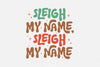 Sleigh My Name Clipart Bundle