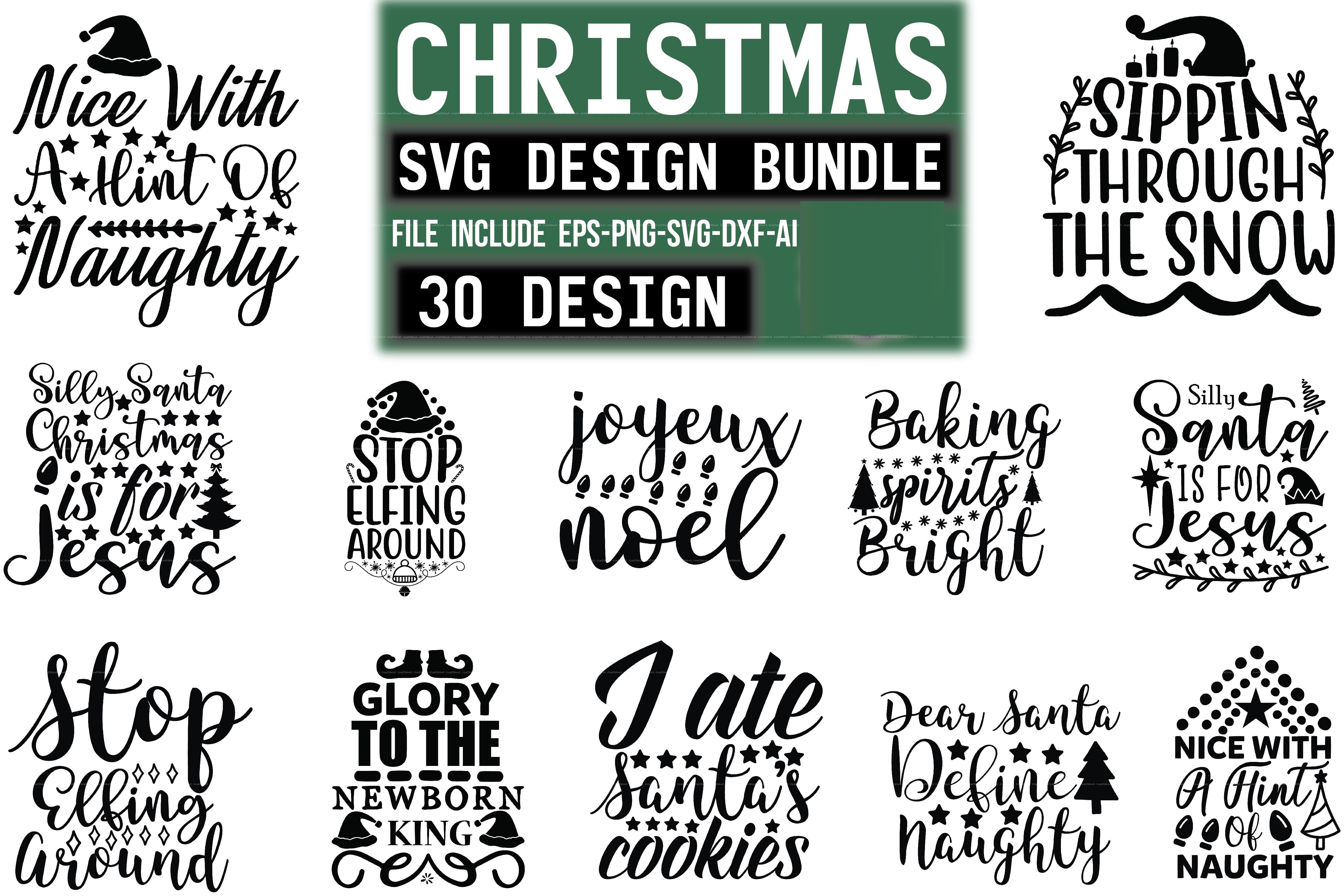 Christmas SVG Bundle 30