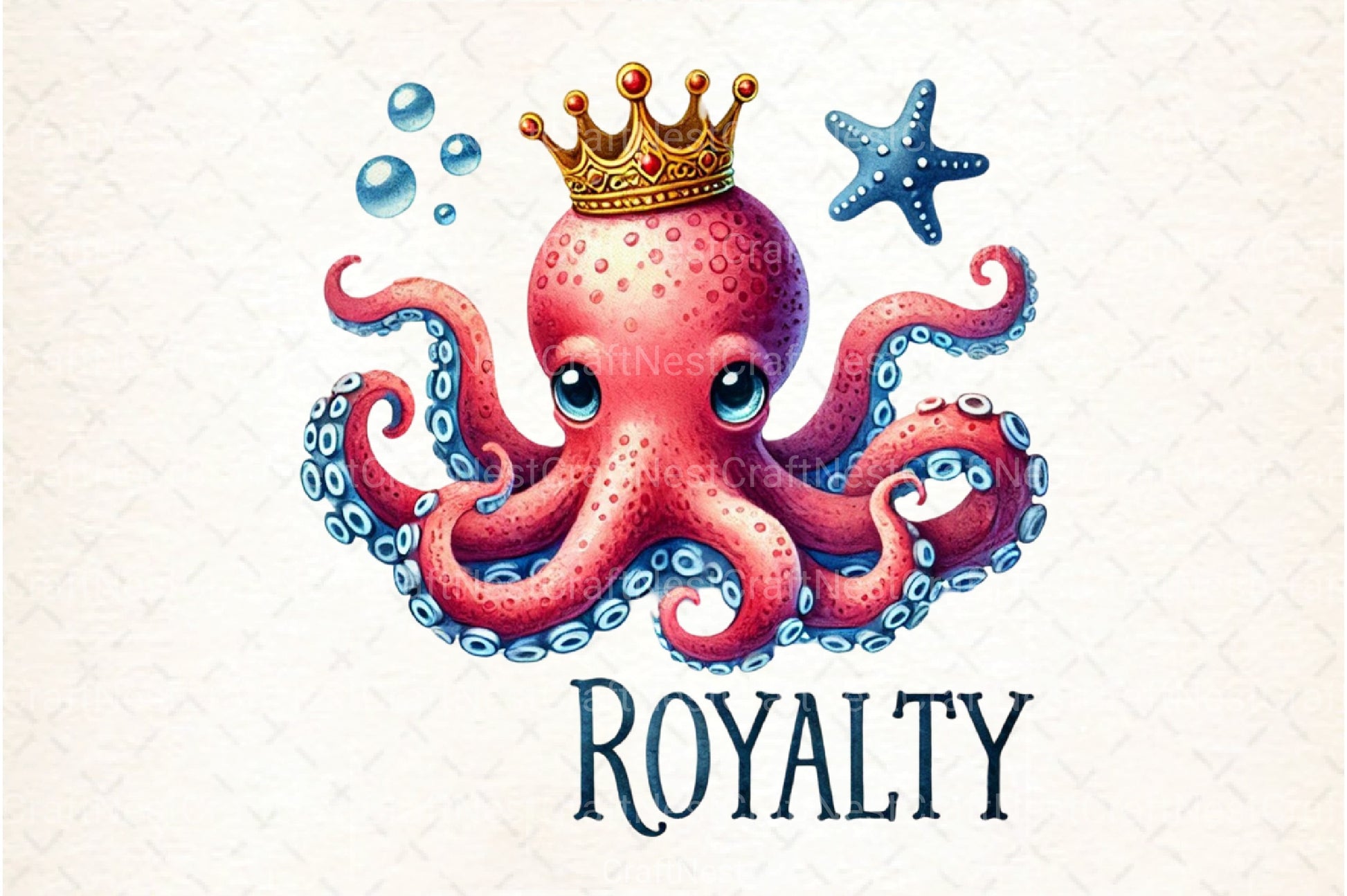 Cute Octopus Clipart Bundle 21 - CraftNest - Digital Crafting and Art