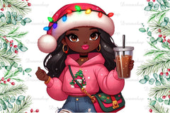 Christmas Girl Design Clipart Bundle 16 - CraftNest - Digital Crafting and Art