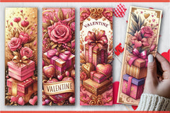 Valentine's Day Gift Bookmarks Journal - CraftNest - Digital Crafting and Art