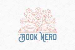 Book Nerd SVG Bundle - CraftNest - Digital Crafting and Art