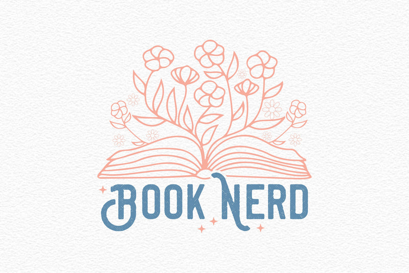 Book Nerd SVG Bundle - CraftNest - Digital Crafting and Art