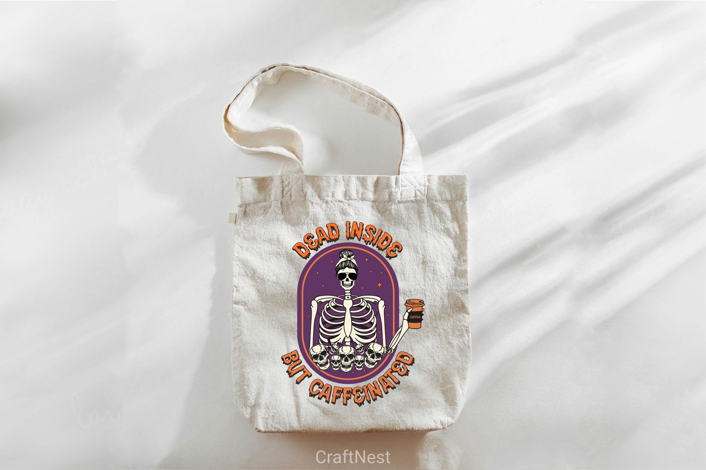 Dead Inside But Caffeinated SVG Bundle - CraftNest - Digital Crafting and Art