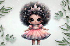 Cute Princess Design Clipart Bundle 3 - CraftNest - Digital Crafting and Art