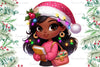 Christmas Girl Fashion Clipart Bundle 1