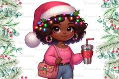 Christmas Girl Fashion Clipart Bundle 2 - CraftNest - Digital Crafting and Art