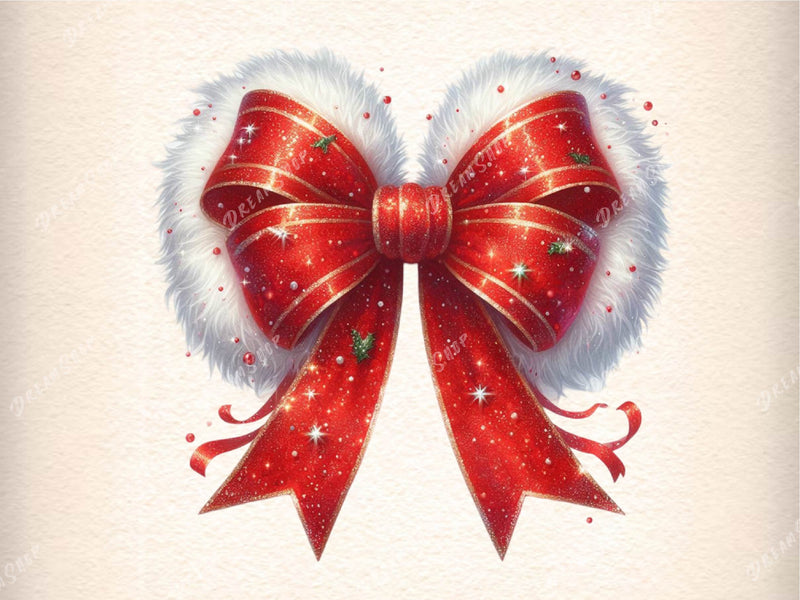 Coquette Christmas Bow Christmas Clipart Bundle - CraftNest - Digital Crafting and Art