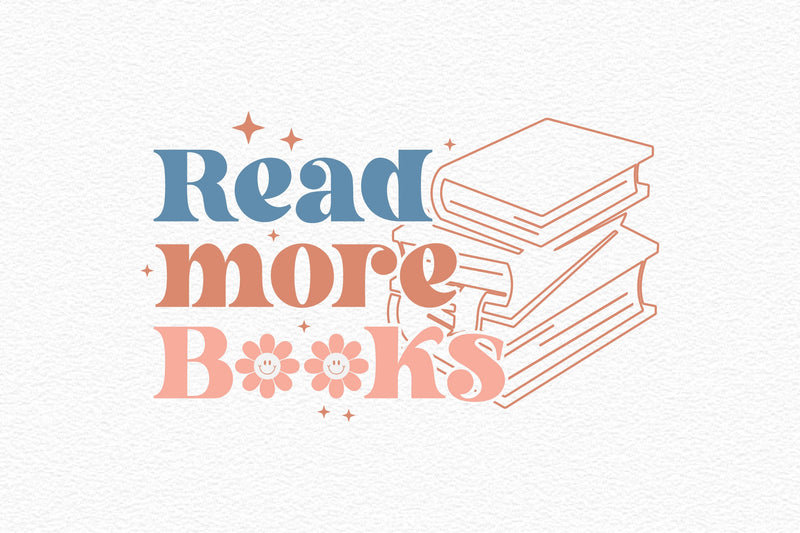 Read More Books SVG Bundle - CraftNest - Digital Crafting and Art