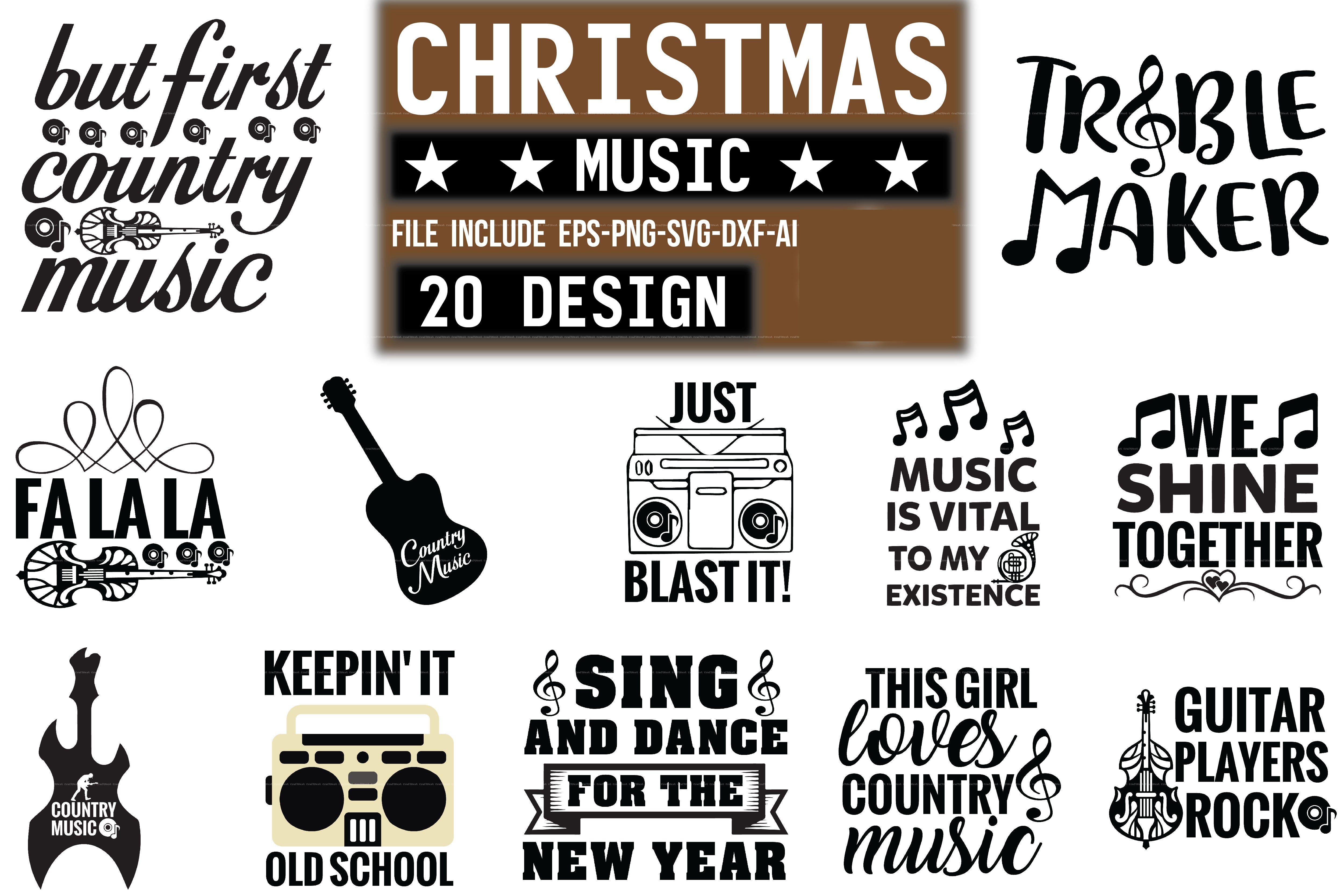 Music SVG Bundle 88