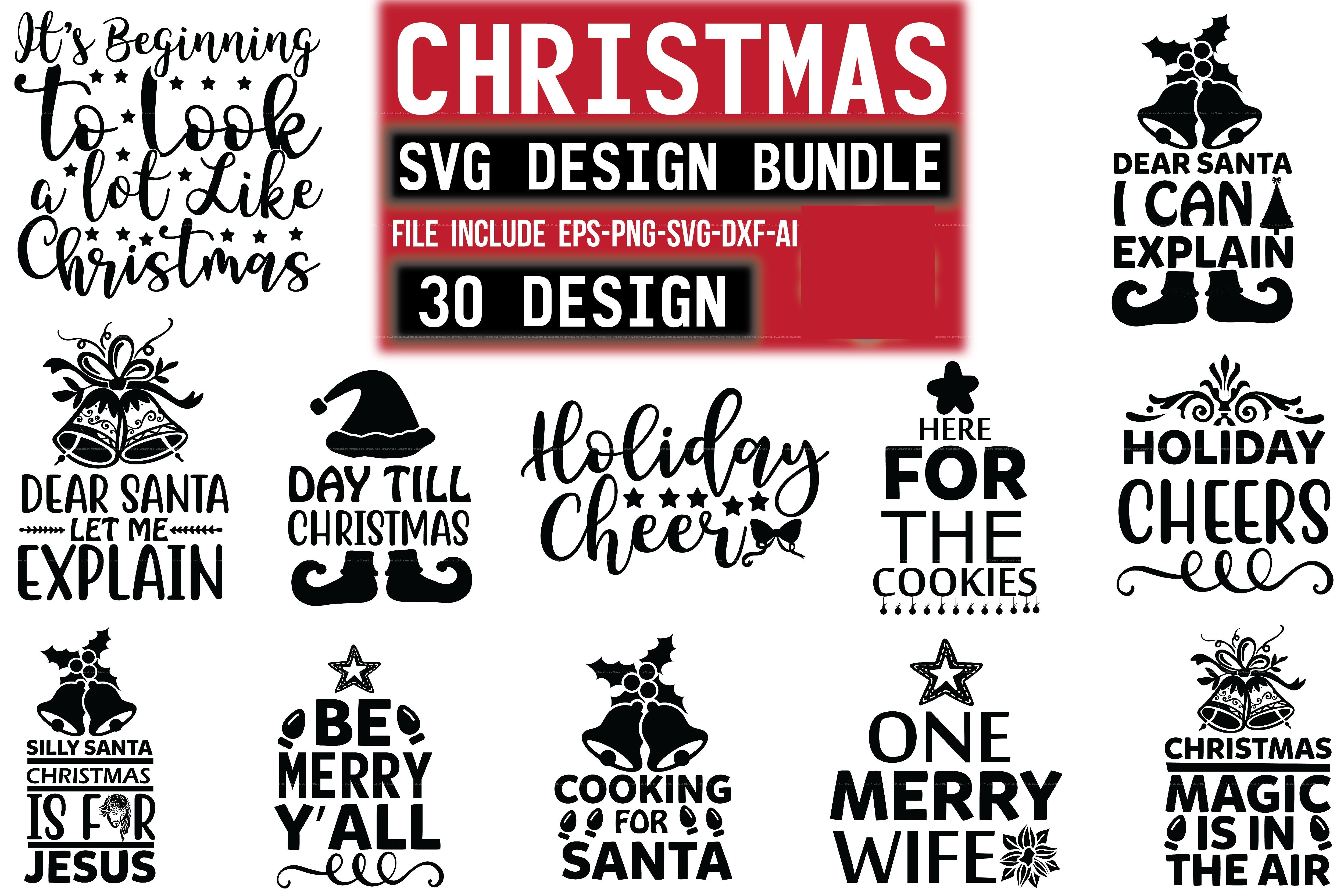 Christmas SVG Bundle 32
