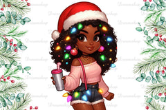 Christmas Girl Fashion Clipart Bundle 3 - CraftNest - Digital Crafting and Art