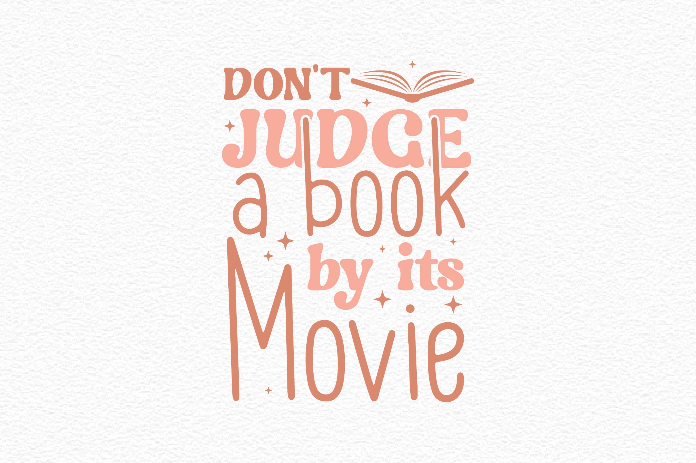 Don't Judge A Book By Its Movie SVG Bundle - CraftNest - Digital Crafting and Art