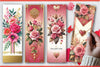 Valentine's Day Rose Bookmarks