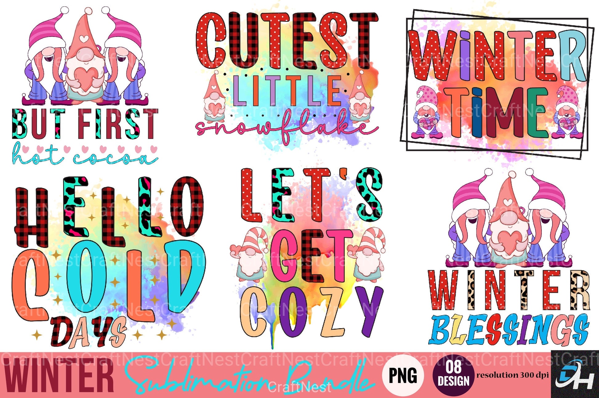 Winter Clipart Bundle 44 - CraftNest - Digital Crafting and Art