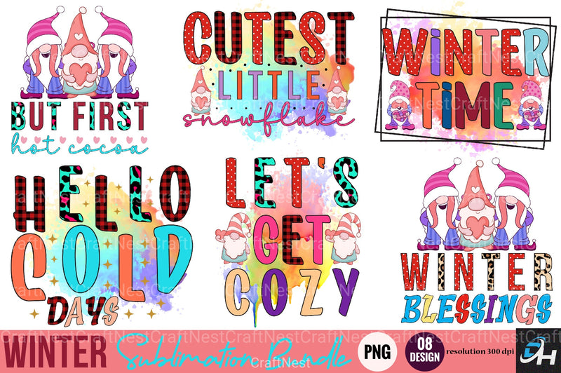 Winter Clipart Bundle 44 - CraftNest - Digital Crafting and Art