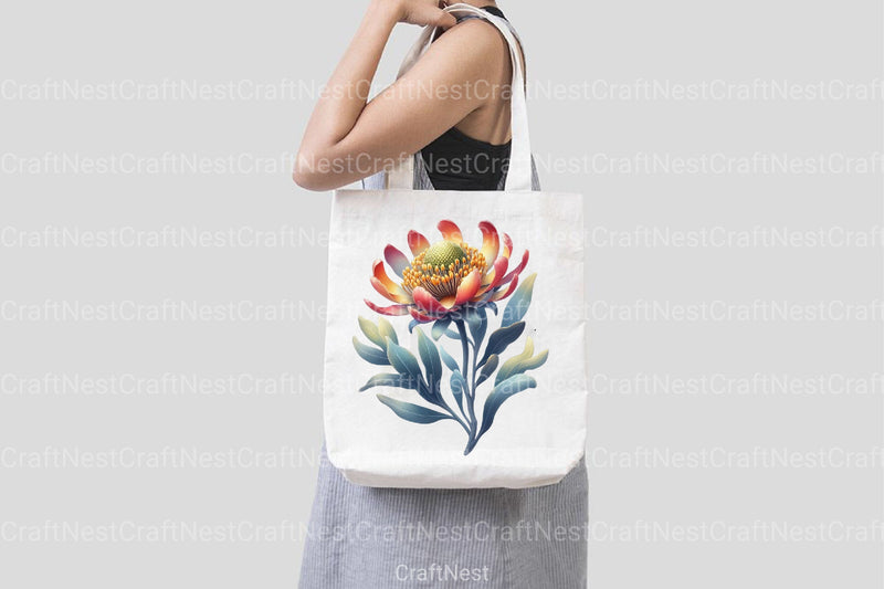 Australian Native Flowers Clipart Bundle - CraftNest - Digital Crafting and Art