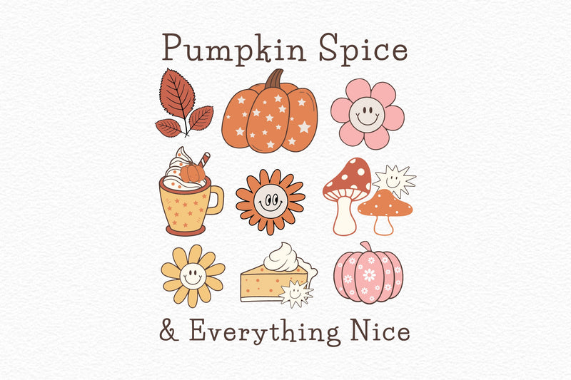 Pumpkin Spice & Everything Nice Clipart Bundle, 12 - CraftNest - Digital Crafting and Art