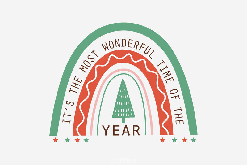 It's The Most Wonderful Time Of The Year SVG Bundle 3 - CraftNest - Digital Crafting and Art