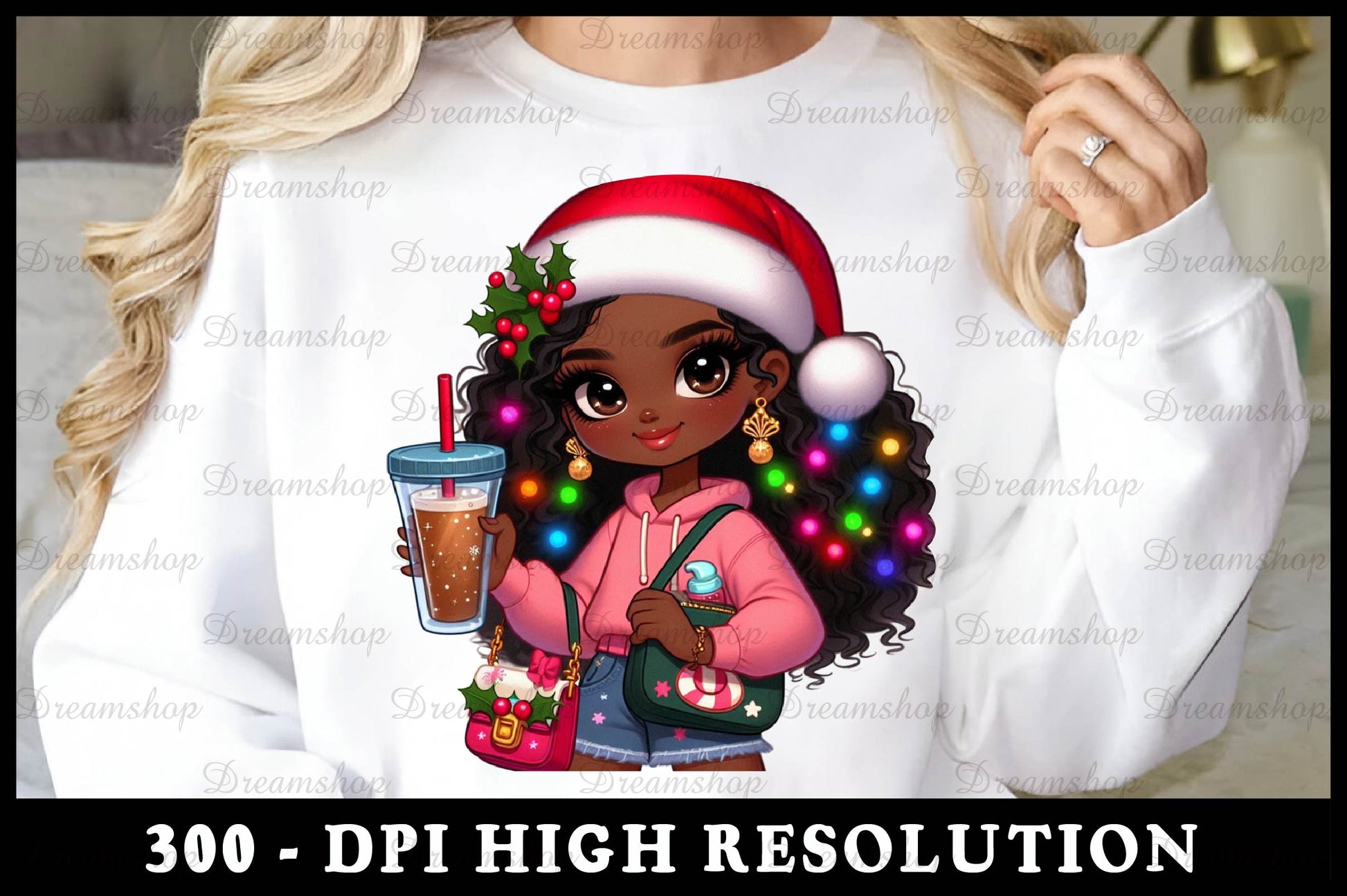 Christmas Girl Fashion Clipart Bundle 5 - CraftNest - Digital Crafting and Art