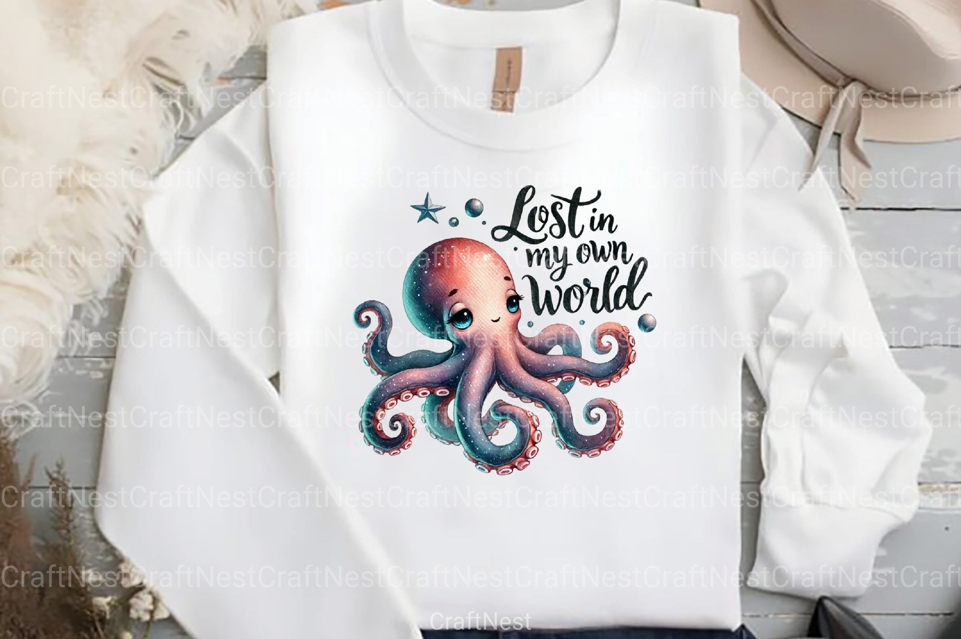 Lost In My Own World Clipart Bundle - CraftNest - Digital Crafting and Art