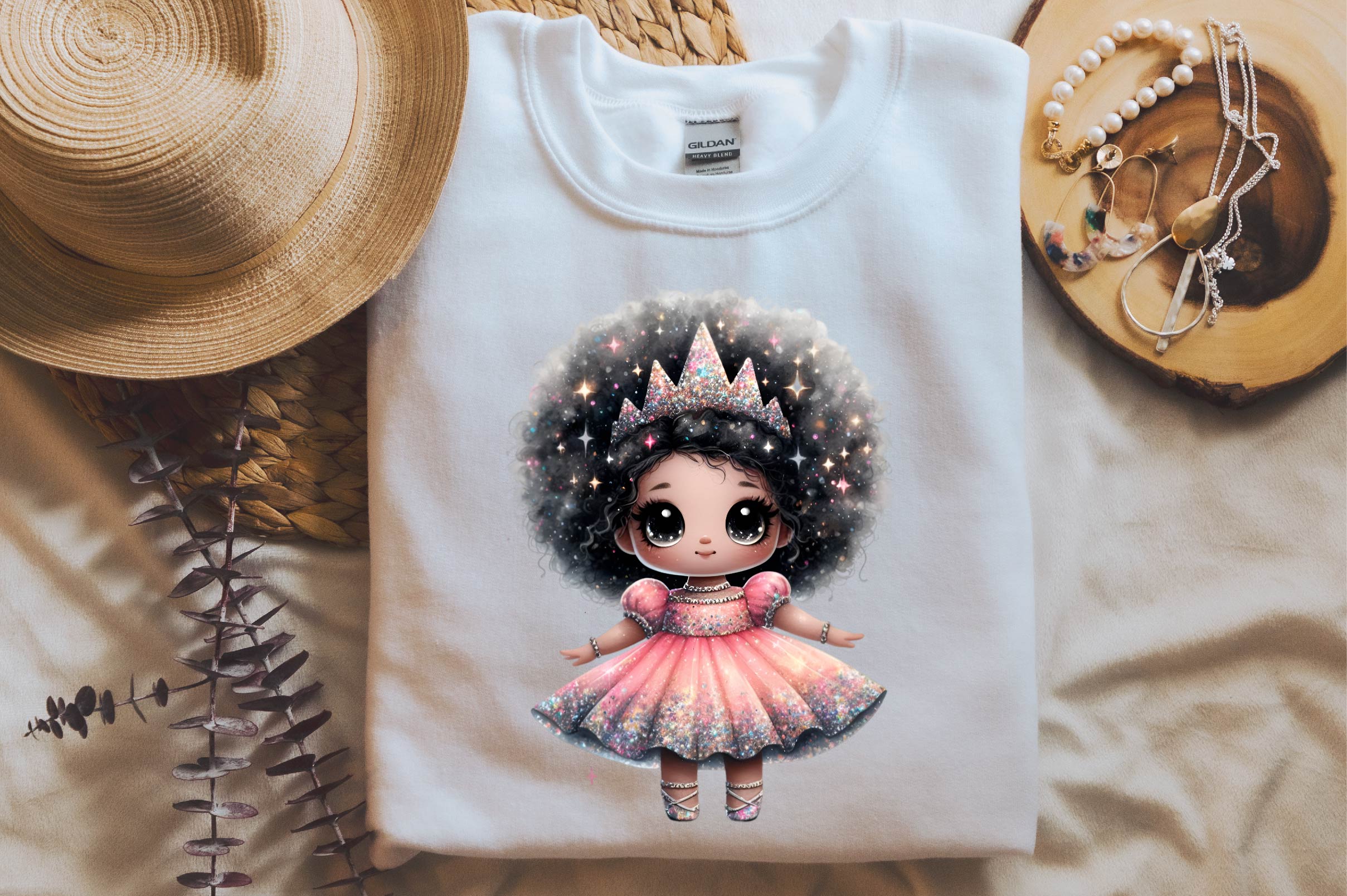 Cute Princess Design Clipart Bundle 3 - CraftNest - Digital Crafting and Art