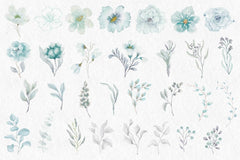 Sea Mist Alphabet Clipart Bundle - CraftNest - Digital Crafting and Art