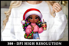 Christmas Girl Fashion Clipart Bundle 9 - CraftNest - Digital Crafting and Art
