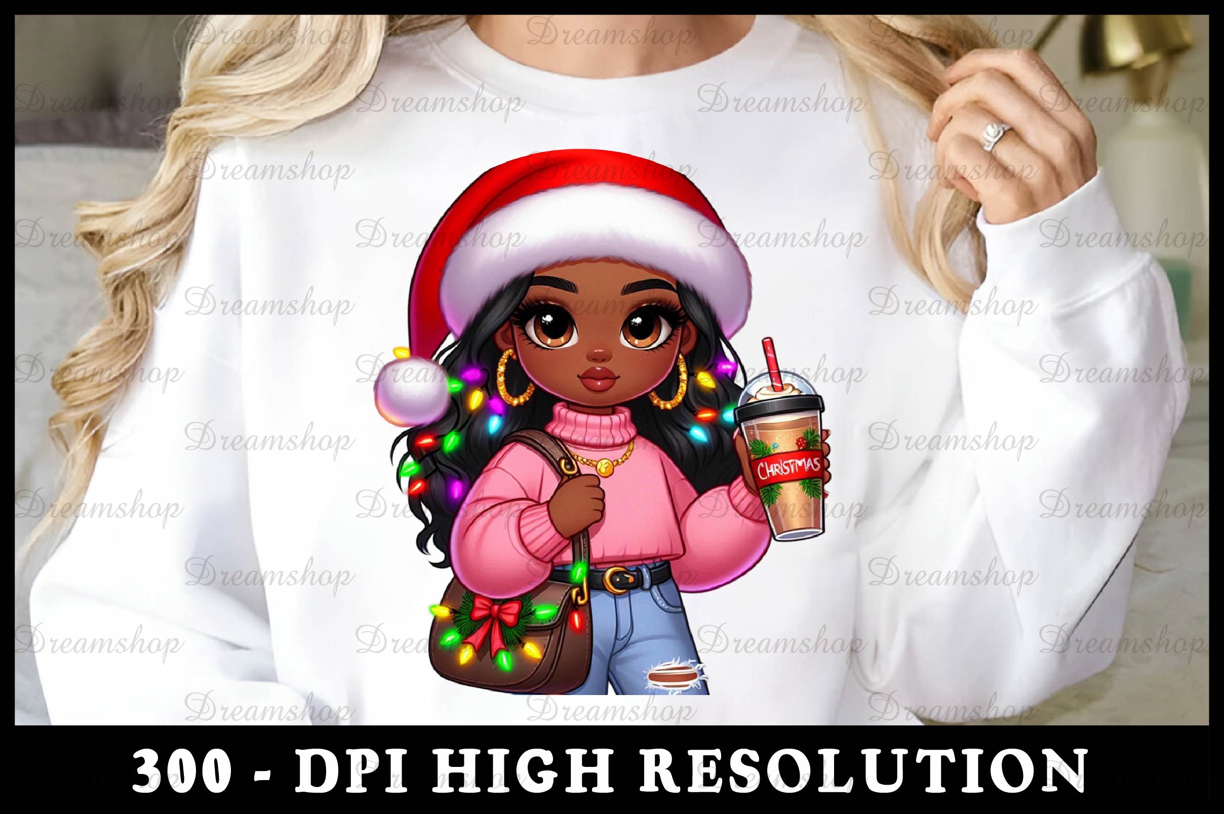 Christmas Girl Fashion Clipart Bundle 9 - CraftNest - Digital Crafting and Art