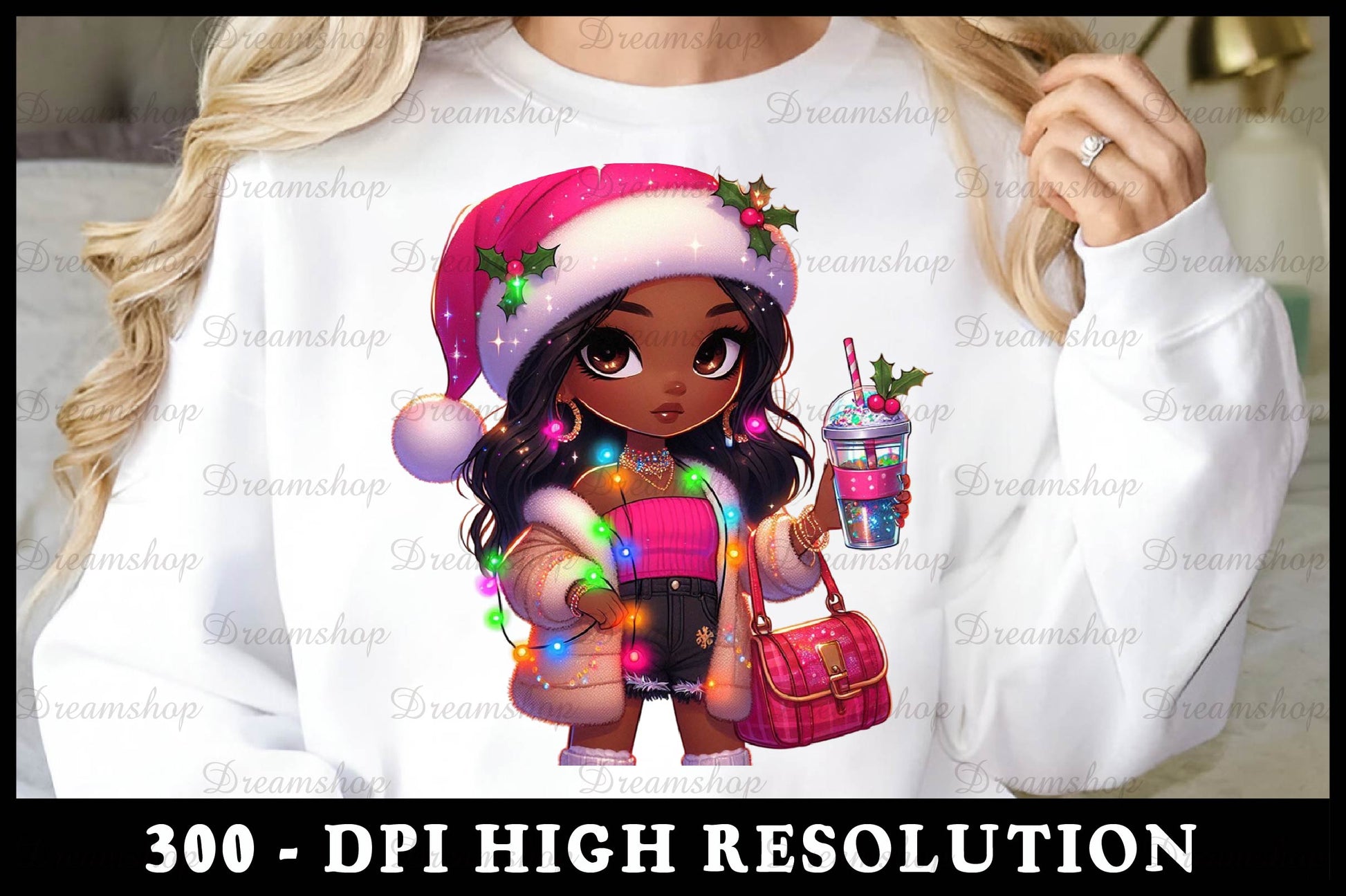 Christmas Girl Fashion Clipart Bundle - CraftNest - Digital Crafting and Art